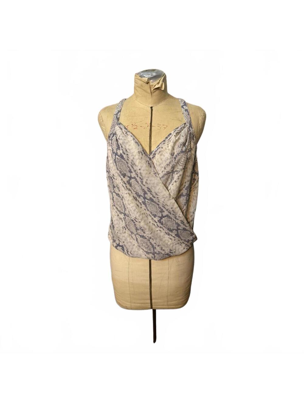 Japna Women's Snake Print Sleeveless Top